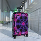 Ambrosio di Battista - Trippy Infinity Patterns Suitcase