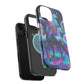 Neon Unicorn Prism. Neon Unicorns Premium Art Magsafe Magnet Tough IPhone 13 14 15 Pro Plus Max and Mini in Matte and Glossy Phone cases