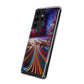 Vibin' Neon Infinity. Infinity Patterns Art Polycarbonate Phone Case
