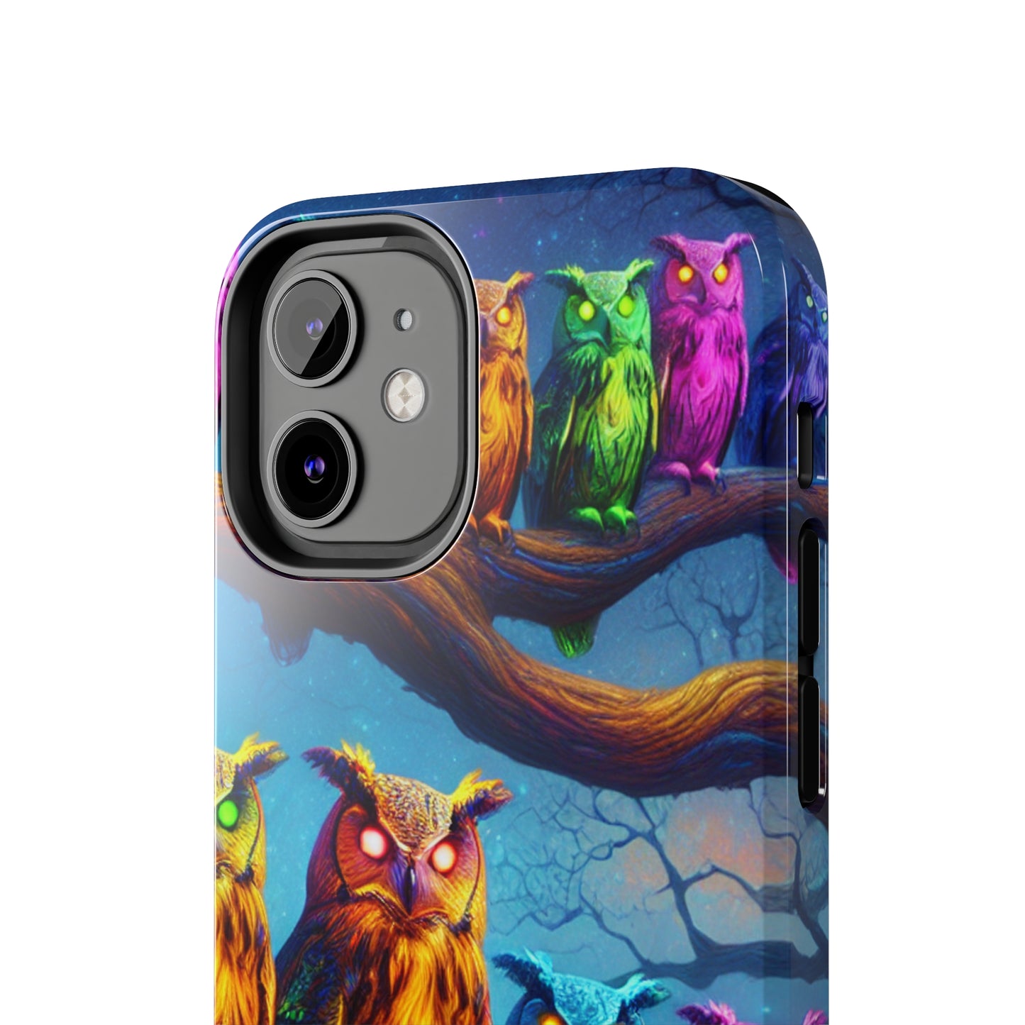 Neon Nocturnal Jazz NEON Owls Tough Phone Case
