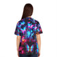 "Neon Butterfly Flutter" Neon Butterflies Womans Jersey