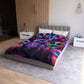 Giovanni di Saraco - NEON Owls Microfiber Duvet Cover