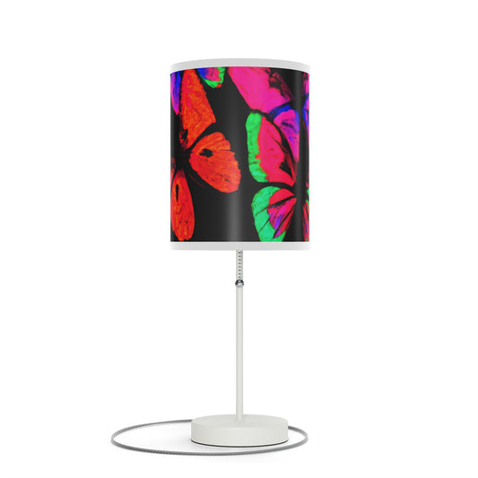 "Technicolor Dreamsitter" - NEON Butterflies Colored Lamp