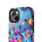 "Neon Butterflies Awakening" NEON Butterflies Tough Phone Case