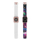 "Neon Synthesis" - Trippy Infinity Patterns Iwatch Band