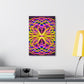 Neon Infinity Surrealism Trippy Infinity Patterns Art Canvas