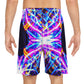 TDB Giovanni da Scultorio - Trippy Infinity Patterns Rave Shorts