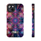 TDB Vibrant Infinity Ozonetics. Trippy Infinity Patterns Tough Phone Case