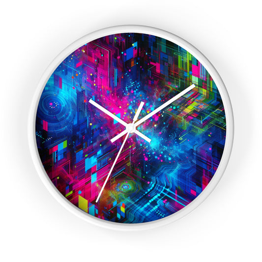 Calantha de Montero - Trippy Infinity Patterns Wall Clock