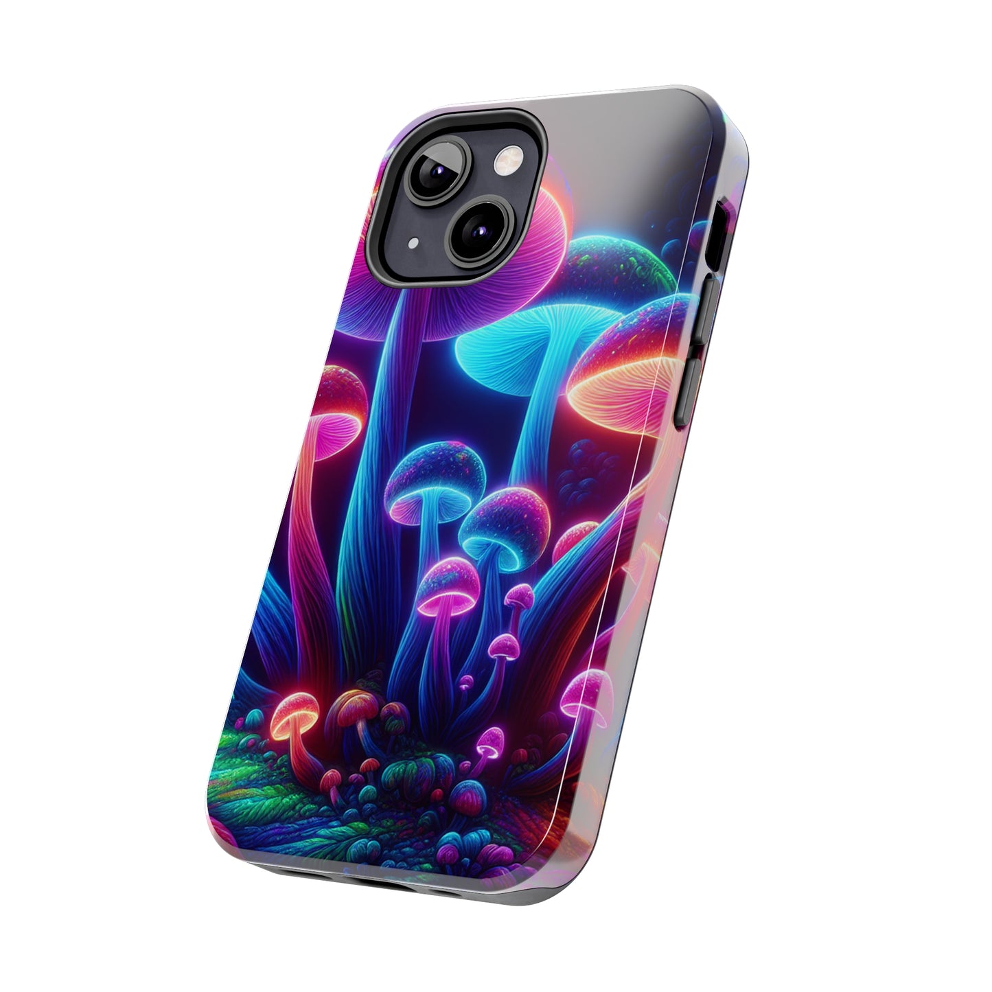 Neon Psychedelic Pupal Art NEON Unicorns Tough Phone Case Iphone 7 8 9 10 11 12 13 14 Pro Max Mini Plus XR XS SE