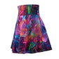 Elena da Vinci - Trippy Infity Patterns Woman's Skater Skirt