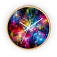 Hortensia da Verona - Trippy Infinity Patterns Wall Clock