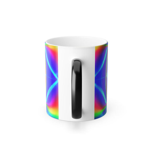 Giovanni da Brescia Trippy Infinity Patterns  11oz Color Morphing Mug