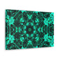 Cosmic Synesthesia Explosion. Trippy Infinity Patterns Art Canvas