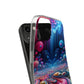 Mesmerizing Neon Infinity Infinity Patterns Art Polycarbonate Phone Case Samsung Galaxy s21 s22 Google Pixel 6 Iphone 11 12 13 14 Pro Max Mini Plus