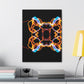 Psychedelic Infinity Orbitals. Trippy Infinity Patterns Art Canvas