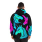 Neon Prismatic Mane. - Unicorns AOP Hoodie
