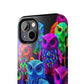 Neon Nocturne. NEON Owls Tough Phone Case