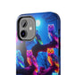 "Neon Nocturne" NEON Owls Tough Phone Case