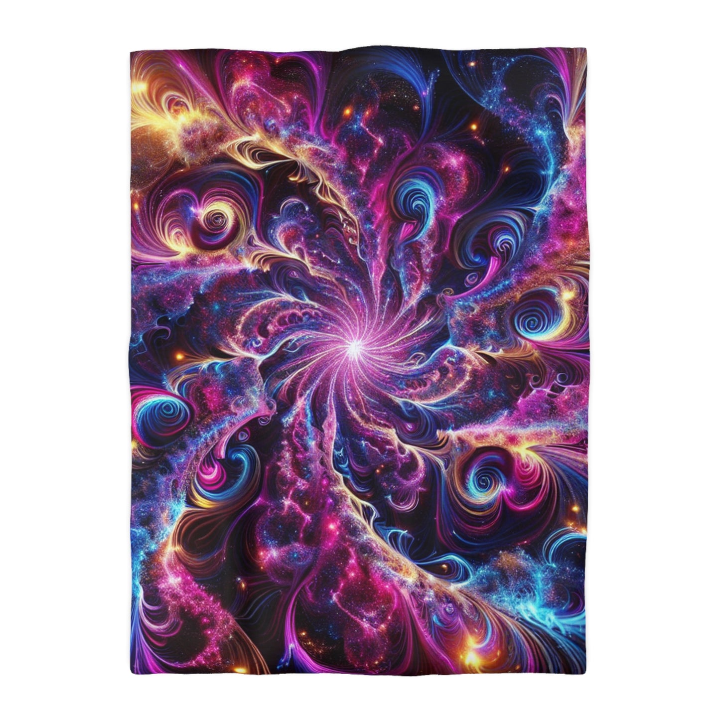 Benedicto da Silva. - Trippy Infinty Patterns Microfiber Duvet Cover