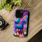 Neon Unicorn Congregation Neon Unicorns Premium Art Magsafe Magnet Tough IPhone 13 14 15 Pro Plus Max and Mini in Matte and Glossy Phone cases
