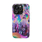 Neon Wonderland Unicorns Neon Unicorns Premium Art Magsafe Magnet Tough IPhone 13 14 15 Pro Plus Max and Mini in Matte and Glossy Phone cases