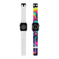 , and complex geometric shapes

"Digital Neon Dynamo" - Trippy Infinity Patterns Iwatch Band