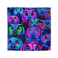 Gianni da Firenze - NEON Owls Microfiber Duvet Cover