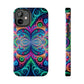 Dreamscape Eon Flow. Trippy Infinity Patterns Tough Phone Case Iphone 7 8 9 10 11 12 13 14 Pro Max Mini Plus XR XS SE