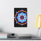 Vivid Vortex Immersion Trippy Infinity Patterns Art Canvas