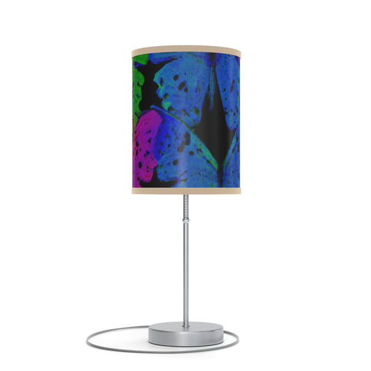 "Glowing Luminescence" - NEON Butterflies Colored Lamp