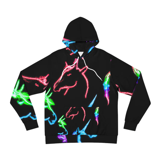 "Prismatic Splendor" - Unicorns AOP Hoodie