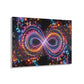 Galactic Luminosity Fractalization Trippy infity Pattern 1/4" Glossy Acrylic Art