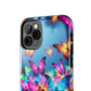 "Neon Butterflies Awakening" NEON Butterflies Tough Phone Case