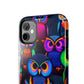 Neon Gloowls. NEON Owls Tough Phone Case
