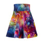 Paolo Allegri - Trippy Infity Patterns Woman's Skater Skirt