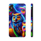 Neon Night Owls. NEON Owls Tough Phone Case