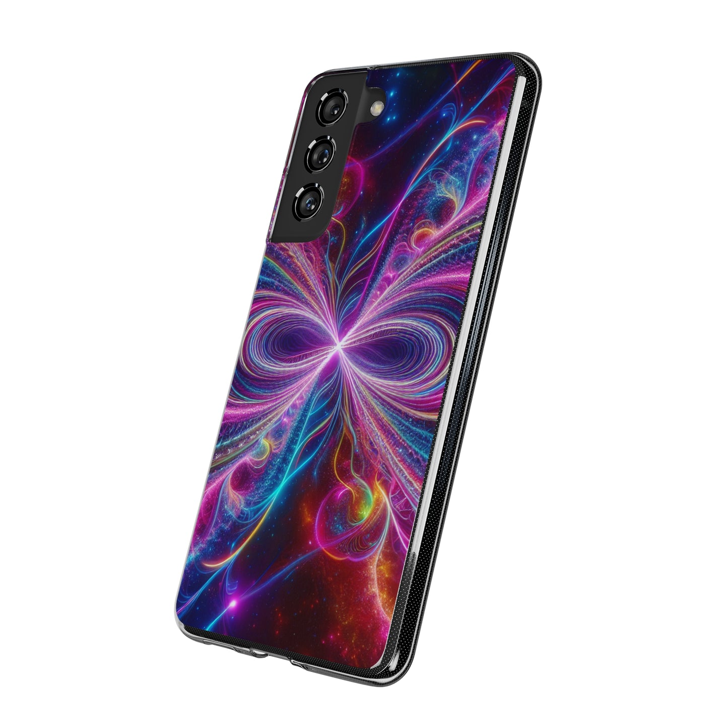 Neon Infinity Dreams Infinity Patterns Art Polycarbonate Phone Case