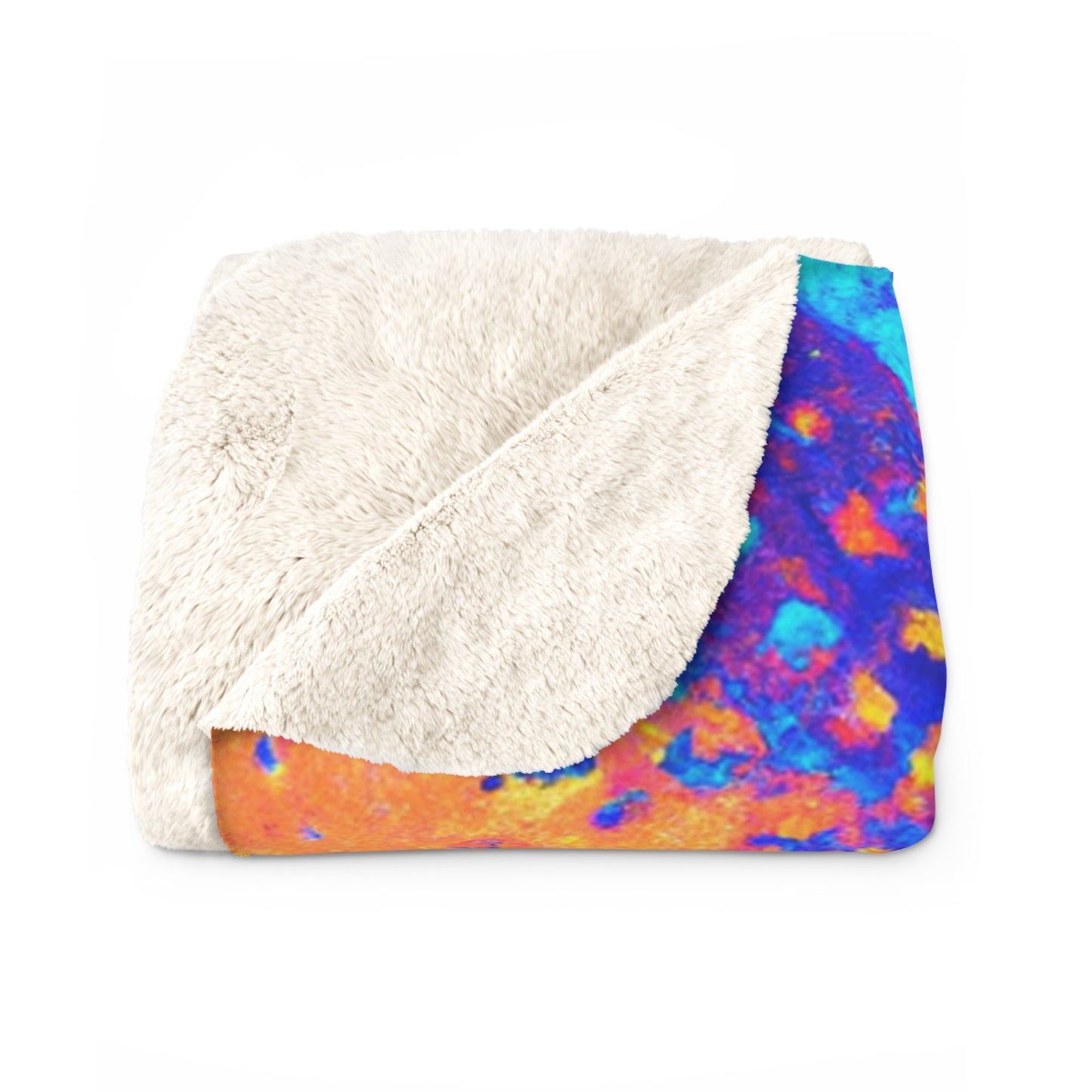 Leonardo da Vincianto. - Trippy Infinity Patterns Sherpa Blanket