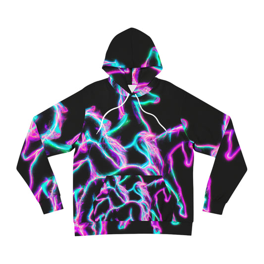 Neon Unicorn Slumber Party - Unicorns AOP Hoodie