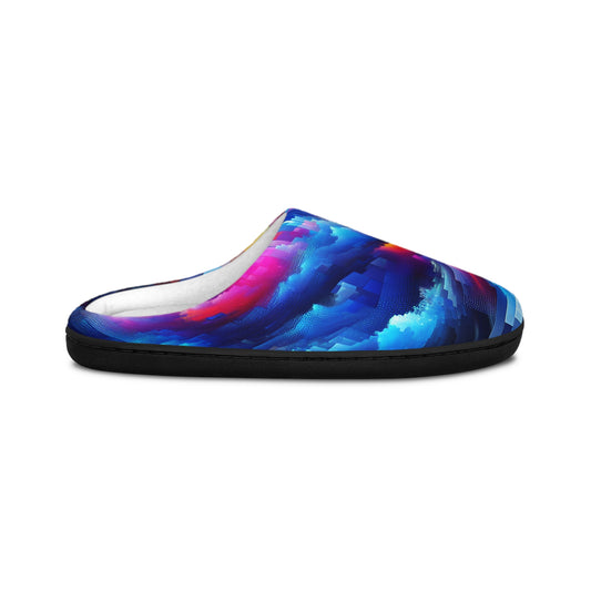 Giovanni Bellini - Trippy Infity Patterns Men's Indoor Slippers