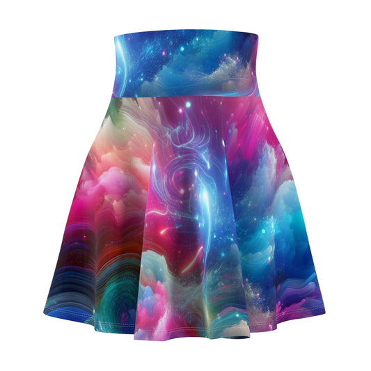 Pietro Lorenzo da Firenze - Trippy Infity Patterns Woman's Skater Skirt