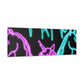 'Neon Unicorn Pod' NEON Unicorns Art Canvas