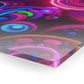 Cosmic Swirlery. Trippy infity Pattern 1/4" Glossy Acrylic Art