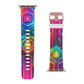 Overload of the Senses - Trippy Infinity Patterns Iwatch Band