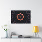 Neon Phantasmagoria Infinity. Trippy Infinity Patterns Art Canvas