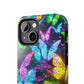 Neon Butterfly Dreamscape. NEON Butterflies Tough Phone Case