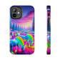 Neon Mystic Unicorns. NEON Unicorns Tough Phone Case