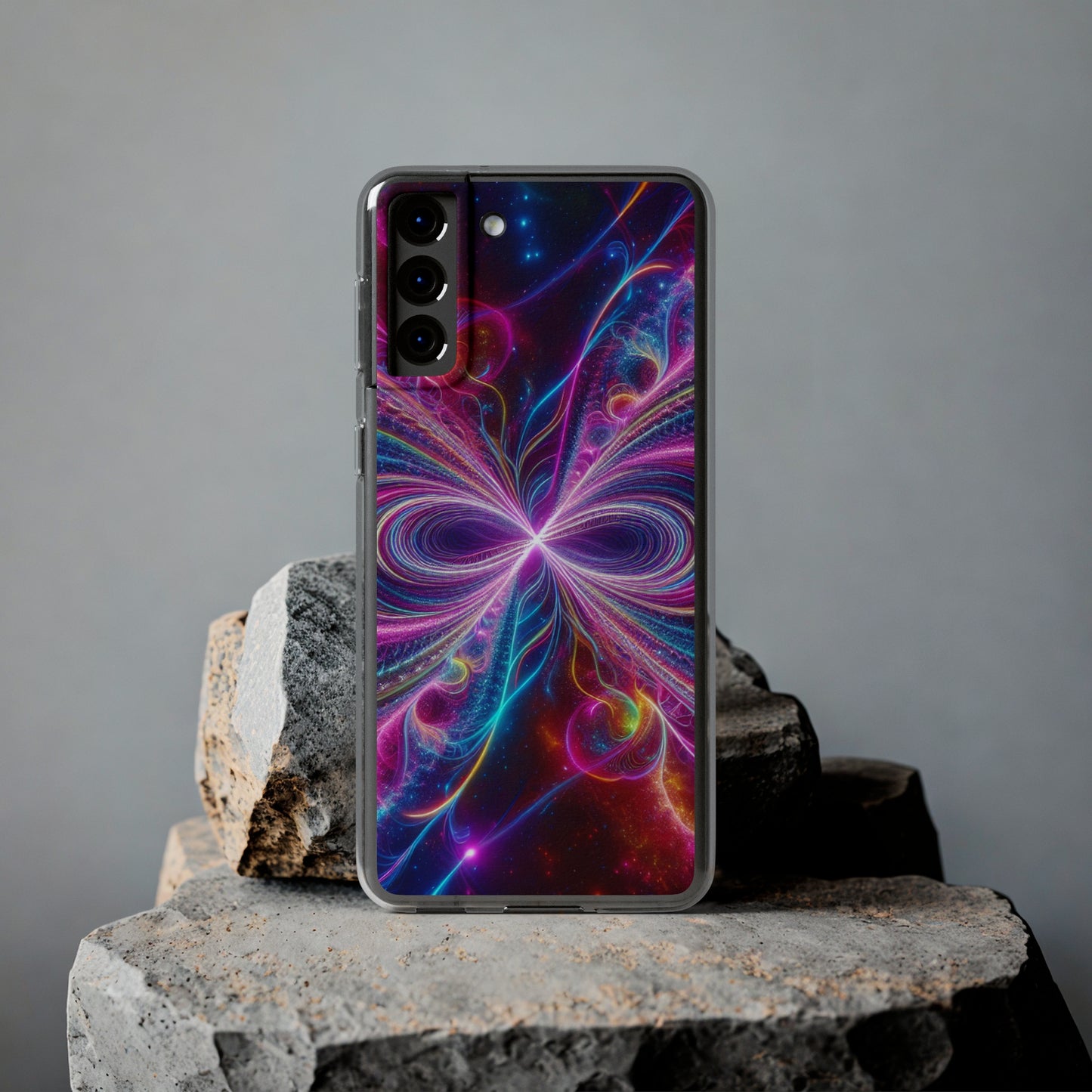Neon Infinity Dreams Infinity Patterns Art Polycarbonate Phone Case