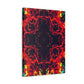 Phantasmal Neon Infinity Groove. Trippy Infinity Patterns Art Canvas
